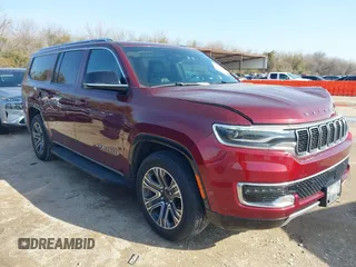 2024 Jeep Wagoneer Series II with VIN 1C4SJSBPXRS101317, listed as a IAAI auction lot 41571929 with 45,489 mi miles and . Bid and sale history available at DreamBid. Image 1.