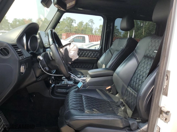 2016 Mercedes-Benz G-Class G 63 AMG with VIN WDCYC7DF2GX259909, listed as a Copart auction lot 66859254 with 73,368 mi miles and Salvage Title. Bid and sale history available at carsss.com. Image 7.