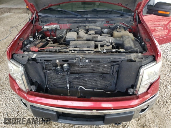 2010 Ford F-150 XL with VIN 1FTFX1EV4AKE15909, listed as a Copart auction lot 58553515 with 126,257 mi miles and Salvage title. Bid and sale history available at DreamBid. Image 11.