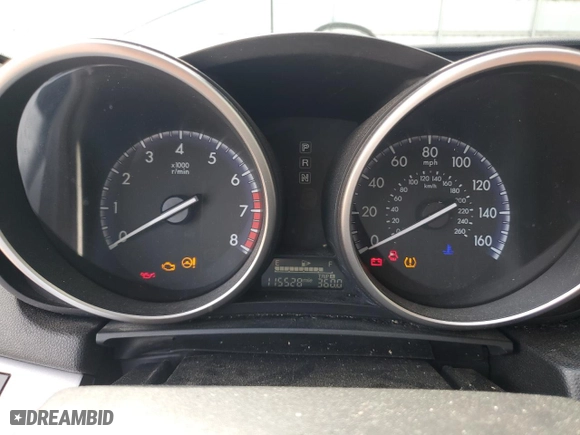 2012 Mazda Mazda3 i Sport with VIN JM1BL1UG5C1534493, listed as a Copart auction lot 51280565 with 115,528 mi miles and Salvage Title. Bid and sale history available at carsss.com. Image 9.