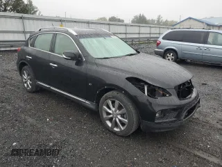 2016 Infiniti QX50 with VIN JN1BJ0RR6GM265602, listed as a Copart auction lot 72408864 with 56,380 mi miles and Salvage Title. Bid and sale history available at carsss.com. Image 4.