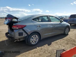 2018 Hyundai Elantra SE z VIN KMHD74LF5JU668225, wystawiony jako Copart lot #57252815 z przebiegiem 61 890 mil mil oraz Tytuł czysty. Historia ofert i sprzedaży dostępna na DreamBid. Obrazek 3.
