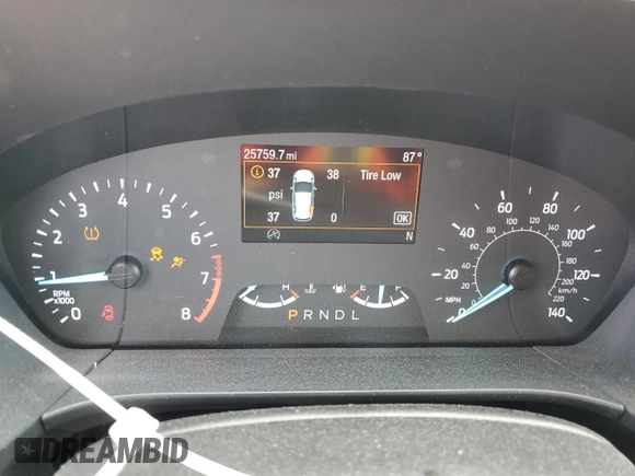 2022 Ford Escape SE with VIN 1FMCU9G63NUA99215, listed as a Copart auction lot 48889895 with 25,759 mi miles and Non Repairable. Bid and sale history available at carsss.com. Image 9.