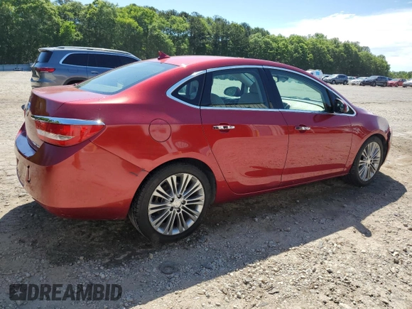 2013 Buick Verano Group with VIN 1G4PS5SKXD4144881, listed as a Copart auction lot 55065545 with 105,346 mi miles and Salvage title. Bid and sale history available at DreamBid. Image 3.