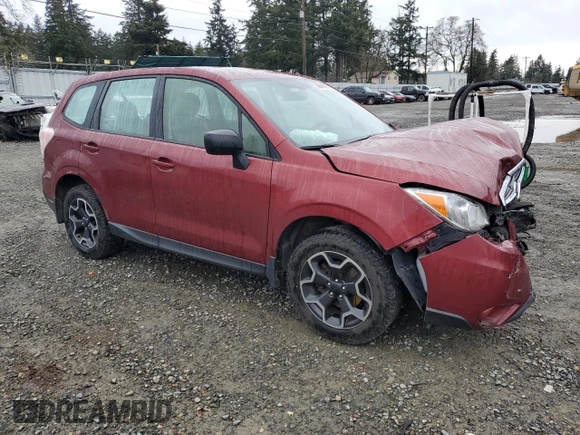 2015 Subaru Forester 2.5i with VIN JF2SJAAC6FG817043, listed as a Copart auction lot 46461615 with 80,895 mi miles and Salvage Title. Bid and sale history available at carsss.com. Image 4.