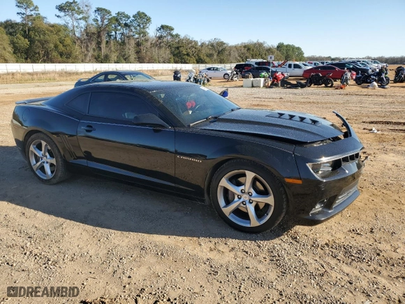 2015 Chevrolet Camaro SS with VIN 2G1FK1EJXF9244550, listed as a Copart auction lot 48766905 with 49,717 mi miles and Salvage Title. Bid and sale history available at carsss.com. Image 4.