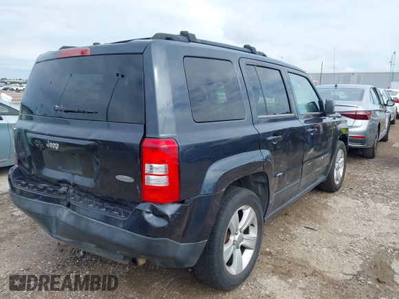 2014 Jeep Patriot Latitude with VIN 1C4NJPFA2ED564275, listed as a IAAI auction lot 42371032 with 221,965 mi miles and . Bid and sale history available at DreamBid. Image 6.