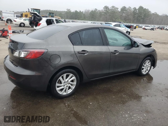 2012 Mazda 3 i Touring with VIN JM1BL1V78C1679820, listed as a Copart auction lot 44574495 with 138,724 mi miles and Salvage Title. Bid and sale history available at DreamBid. Image 3.
