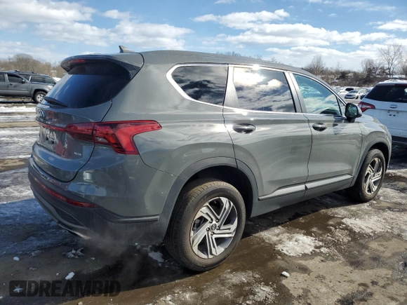 2023 Hyundai Santa Fe SE with VIN 5NMS1DAJ7PH628183, listed as a Copart auction lot 45590265 with 22,134 mi miles and Salvage title. Bid and sale history available at DreamBid. Image 3.