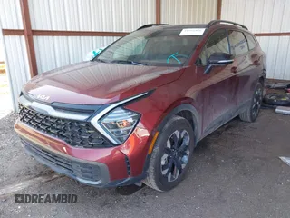 2024 Kia Sportage X-Line with VIN 5XYK6CDFXRG212046, listed as a IAAI auction lot 41962466 with 4,003 mi miles and . Bid and sale history available at carsss.com. Image 2.