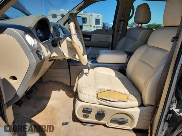 2004 Ford F-150 XLT z VIN 1FTPW14594KD82578, wystawiony jako Copart lot #61647295 z przebiegiem 195 629 mil mil oraz Szkoda całkowita • Salvage title. Historia ofert i sprzedaży dostępna na DreamBid. Obrazek 7.