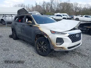 2020 Hyundai Santa Fe SEL w/SULEV with VIN 5NMS33AD5LH188781, listed as a IAAI auction lot 41738177 with 72,701 mi miles. Bid and sale history available at carsss.com. Image 1.