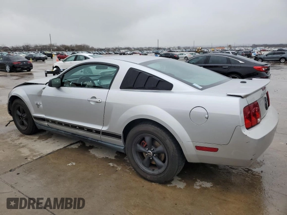 2009 Ford Mustang with VIN 1ZVHT80N095119152, listed as a Copart auction lot 44605345 with 108,828 mi miles and Salvage Title. Bid and sale history available at carsss.com. Image 2.
