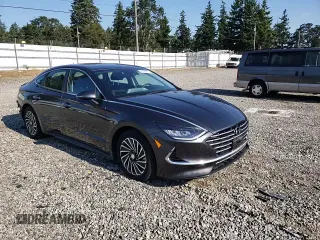 2020 Hyundai Sonata Hybrid Ultimate with VIN KMHL34JJ0LA011996, listed as a Copart auction lot 56727873 with 19,475 mi miles. Bid and sale history available at carsss.com. Image 11.