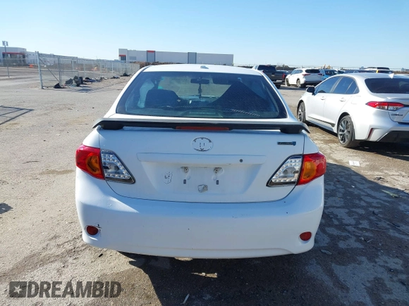 2009 Toyota Corolla with VIN 1NXBU40EX9Z020788, listed as a IAAI auction lot 41760498 with 188,780 mi miles. Bid and sale history available at carsss.com. Image 16.