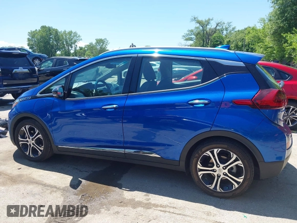 2019 Chevrolet Bolt EV Premier with VIN 1G1FZ6S09K4137605, listed as a IAAI auction lot 42258493 with 45,779 mi miles and . Bid and sale history available at DreamBid. Image 14.