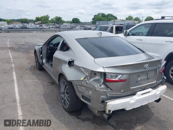 2015 Lexus RC 350 F Sport z VIN JTHSE5BC6F5003106, wystawiony jako IAAI lot #42452061 z przebiegiem 163 558 mil mil oraz . Historia ofert i sprzedaży dostępna na DreamBid. Obrazek 3.