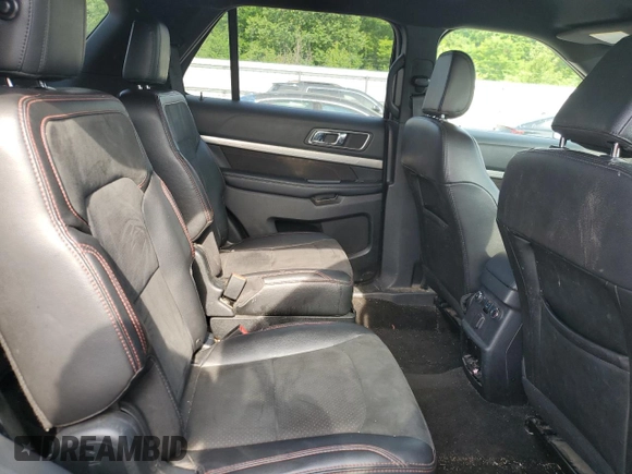 2018 Ford Explorer XLT with VIN 1FM5K8D86JGB15463, listed as a Copart auction lot 59992605 with 87,491 mi miles and Salvage title. Bid and sale history available at DreamBid. Image 11.