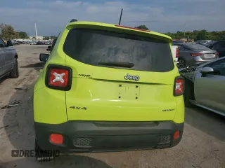 2017 Jeep Renegade Sport with VIN ZACCJBAB4HPE92950, listed as a Copart auction lot 70692164 with 81,681 mi miles and Salvage Title. Bid and sale history available at DreamBid. Image 6.