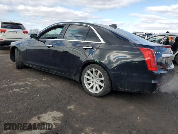 2016 Cadillac CTS RWD with VIN 1G6AP5SX2G0197905, listed as a Copart auction lot 44547575 with 78,695 mi miles and Salvage title. Bid and sale history available at DreamBid. Image 2.