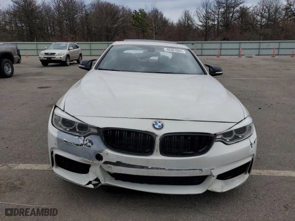 2015 BMW 4 Series 435i xDrive with VIN WBA3R5C52FK371274, listed as a Copart auction lot 48301884 with 130,005 mi miles and Salvage Title. Bid and sale history available at carsss.com. Image 5.