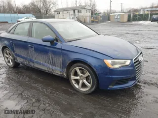 2015 Audi A3 2.0T Premium with VIN WAUBFGFF2F1049065, listed as a IAAI auction lot 41579097 with 110,858 mi miles. Bid and sale history available at carsss.com. Image 1.
