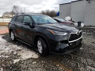 2021 Toyota Highlander L with VIN 5TDCZRBH7MS124411, listed as a Copart auction lot 44860965 with 47,504 mi miles and Salvage Title. Bid and sale history available at carsss.com. Image 15.