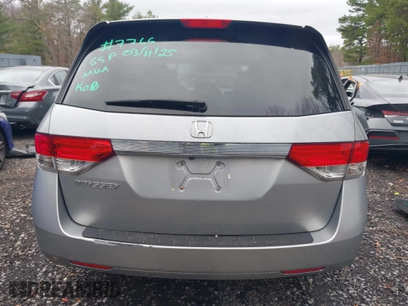2016 Honda Odyssey EX-L with VIN 5FNRL5H61GB147766, listed as a IAAI auction lot 41822141 with 105,261 mi miles and . Bid and sale history available at DreamBid. Image 16.