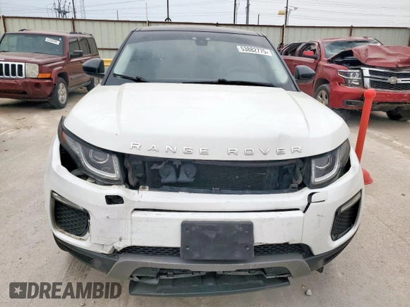 2017 Land Rover Range Rover Evoque SE with VIN SALVP2BG2HH232726, listed as a Copart auction lot 53882775 with 139,513 mi miles and Salvage title. Bid and sale history available at DreamBid. Image 5.
