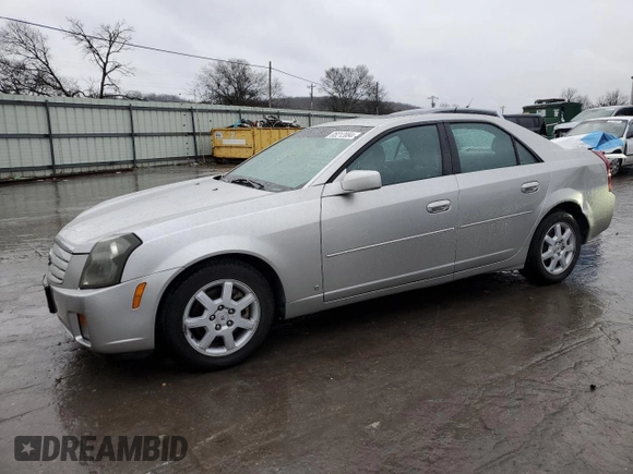 2007 Cadillac CTS with VIN 1G6DM57T170181075, listed as a Copart auction lot 85212084 with 64,492 mi miles and Salvage Title. Bid and sale history available at carsss.com. Image 1.
