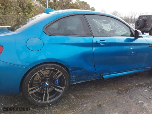 2017 BMW M2 with VIN WBS1H9C57HV886785, listed as a IAAI auction lot 41716752 with 63,388 mi miles. Bid and sale history available at carsss.com. Image 6.