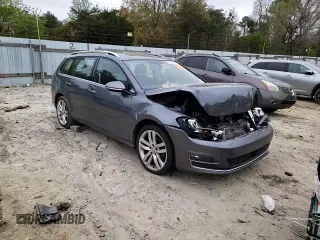 2015 Volkswagen Golf SportWagen TDI SE with VIN 3VWCA7AU2FM511619, listed as a Copart auction lot 51640764 with 118,757 mi miles. Bid and sale history available at carsss.com. Image 11.