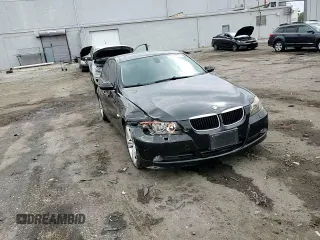 2007 BMW 3 Series 328i with VIN WBAVA33507KX82971, listed as a Copart auction lot 54677725 with 135,759 mi miles and Salvage Title. Bid and sale history available at DreamBid. Image 13.