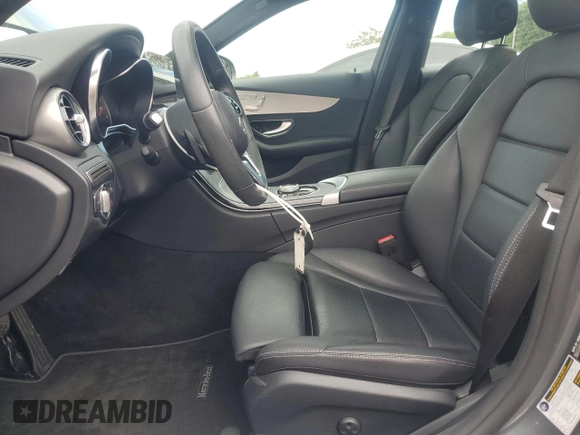 2019 Mercedes-Benz C 300 with VIN 55SWF8EB9KU291263, listed as a Copart auction lot 53549245 with 35,616 mi miles and Salvage Title. Bid and sale history available at carsss.com. Image 7.