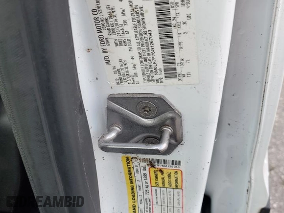 2016 Ford Transit Connect XLT with VIN NM0LE7F76G1267043, listed as a Copart auction lot 46756715 with 241,712 mi miles and Clean title. Bid and sale history available at DreamBid. Image 13.