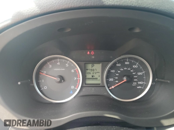 2015 Subaru Forester 2.5i with VIN JF2SJAAC3FH837258, listed as a Copart auction lot 61550865 with 106,123 mi miles and Salvage title. Bid and sale history available at DreamBid. Image 9.