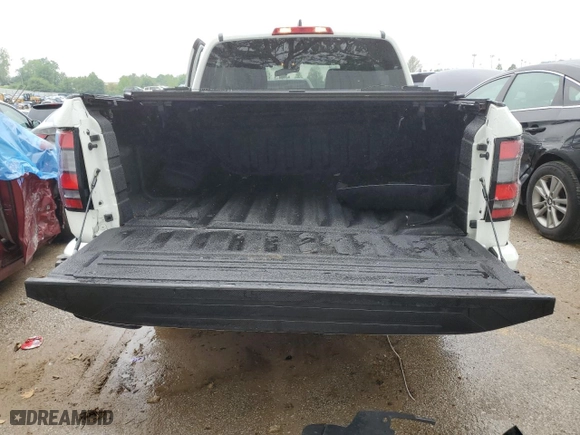 2022 Nissan Frontier S with VIN 1N6ED1EK6NN646015, listed as a Copart auction lot 53599054 with 21,055 mi miles and Salvage Title. Bid and sale history available at carsss.com. Image 6.