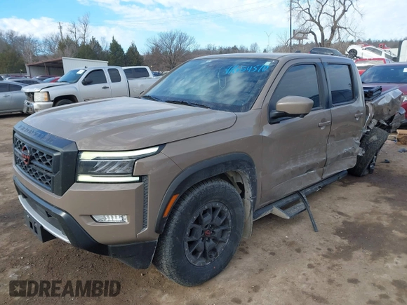 2022 Nissan Frontier SV with VIN 1N6ED1EJ5NN618682, listed as a IAAI auction lot 41654510 with 110,756 mi miles and . Bid and sale history available at DreamBid. Image 18.
