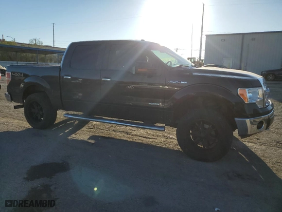2013 Ford F-150 XL with VIN 1FTFW1ET5DKE11437, listed as a Copart auction lot 46938205 with 130,402 mi miles and Salvage Title. Bid and sale history available at carsss.com. Image 4.