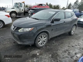 2017 Nissan Rogue Sport S with VIN JN1BJ1CR7HW120850, listed as a Copart auction lot 42001435 with 76,554 mi miles and Salvage Title. Bid and sale history available at carsss.com. Image 1.
