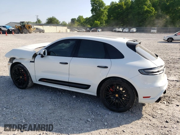 2022 Porsche Macan Turbo with VIN WP1AF2A53NLB31632, listed as a Copart auction lot 54890115 with 31,880 mi miles and Salvage title. Bid and sale history available at DreamBid. Image 2.