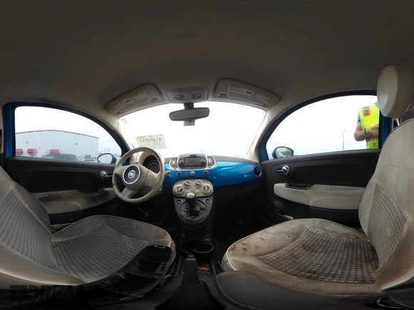 2018 FIAT 500 Pop with VIN 3C3CFFKH8JT465183, listed as a IAAI auction lot 41412115 with 87,260 mi miles. Bid and sale history available at carsss.com. Image 20.