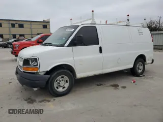 2012 Chevrolet Express Cargo Van with VIN 1GCWGFCA6C1190463, listed as a Copart auction lot 80666954 with 368,016 mi miles and Clean Title. Bid and sale history available at carsss.com. Image 1.