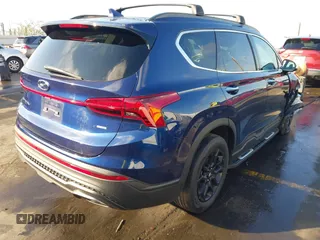 2022 Hyundai Santa Fe XRT with VIN 5NMS6DAJ1NH396954, listed as a IAAI auction lot 41437662 with 35,595 mi miles. Bid and sale history available at carsss.com. Image 4.