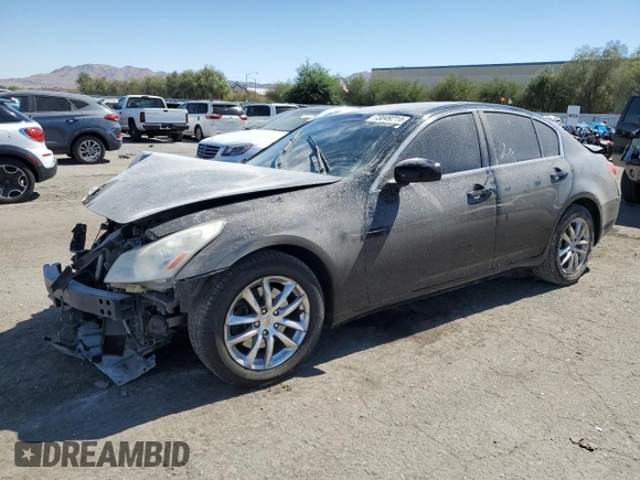 2008 Infiniti G35 Journey with VIN JNKBV61E18M222959, listed as a Copart auction lot 73049214 with 182,244 mi miles and Salvage Title. Bid and sale history available at DreamBid. Image 1.