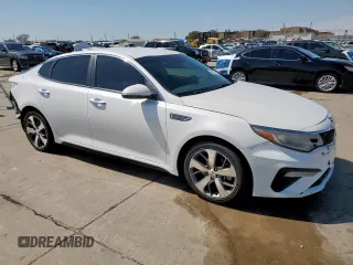 2019 Kia Optima LX with VIN 5XXGT4L35KG315638, listed as a Copart auction lot 45507875 with 59,209 mi miles and Clean Title. Bid and sale history available at carsss.com. Image 4.