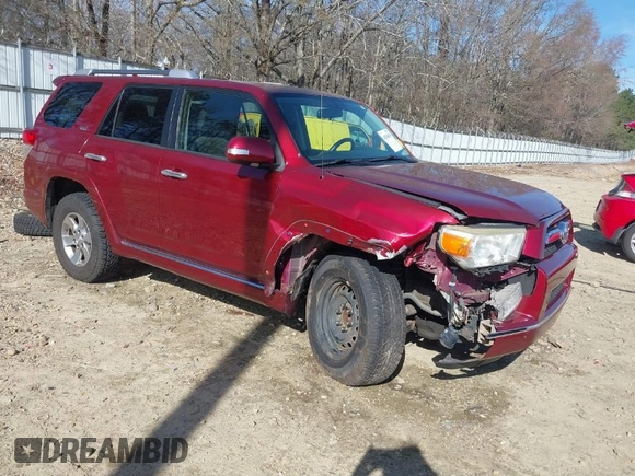 2013 Toyota 4Runner SR5 with VIN JTEZU5JR2D5048688, listed as a IAAI auction lot 41836819 with 163,853 mi miles and . Bid and sale history available at DreamBid. Image 1.