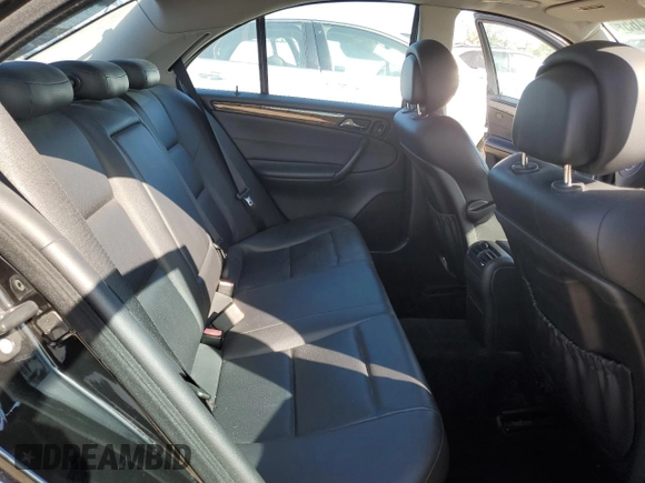 2007 Mercedes-Benz C 230 Sport with VIN WDBRF52H87F857260, listed as a Copart auction lot 51708465 with 157,435 mi miles and Salvage Title. Bid and sale history available at DreamBid. Image 10.