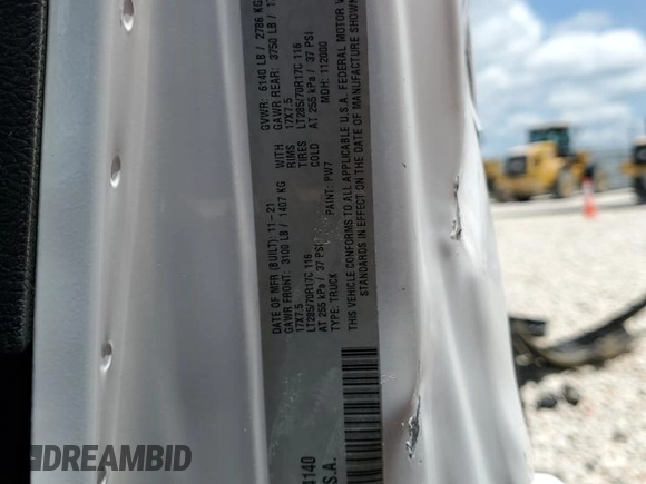 2021 Jeep Gladiator Mojave with VIN 1C6JJTEG5ML624140, listed as a Copart auction lot 54108725 with Not provided miles and Non repairable. Bid and sale history available at DreamBid. Image 13.