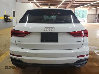 2025 Audi Q3 S line Premium z VIN WA1DECF37S1004205, wystawiony jako Copart lot #58781785 z przebiegiem Nie podano mil oraz Szkoda całkowita • Salvage title. Historia ofert i sprzedaży dostępna na DreamBid. Obrazek 6.